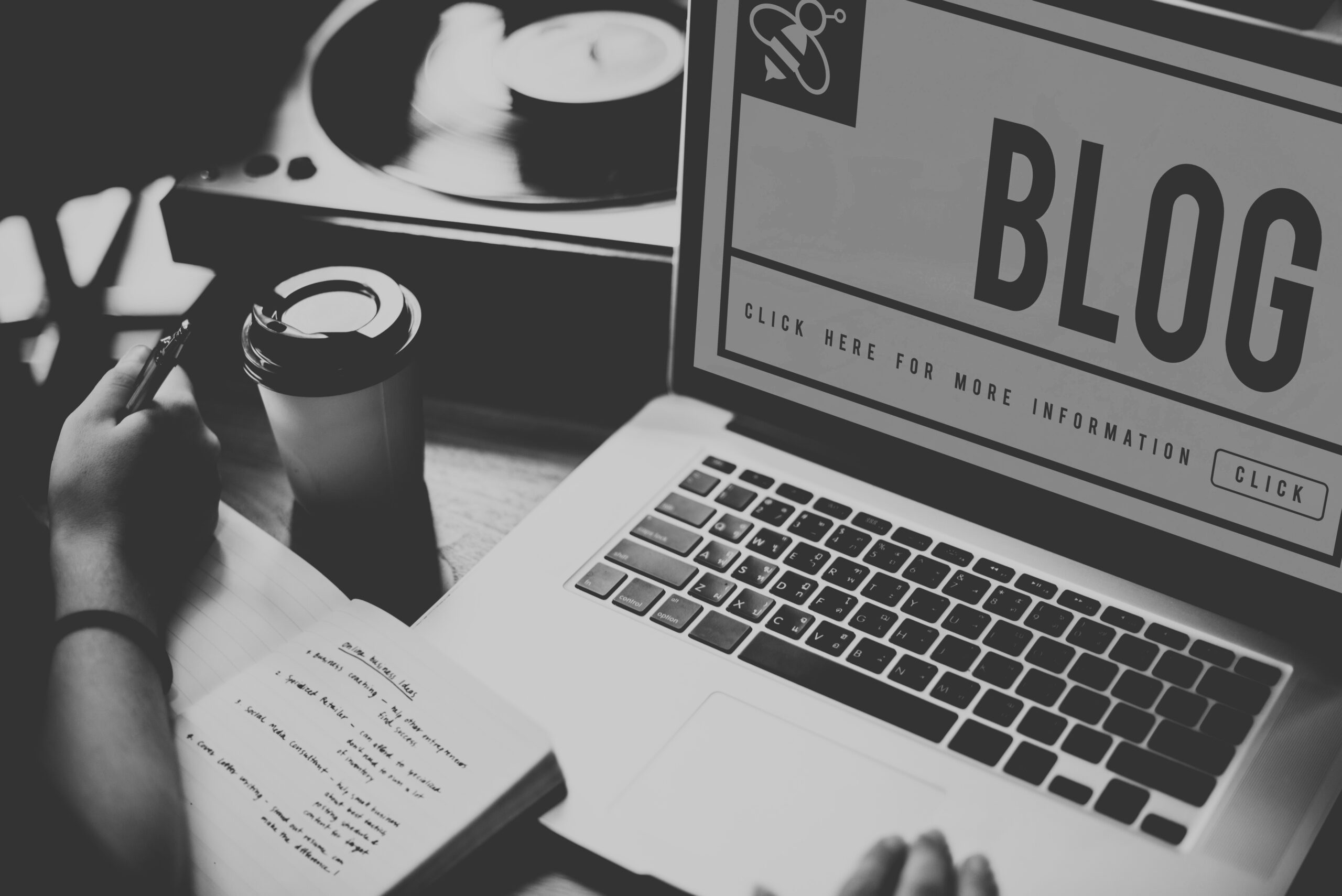 Home blog life records internet concept edited